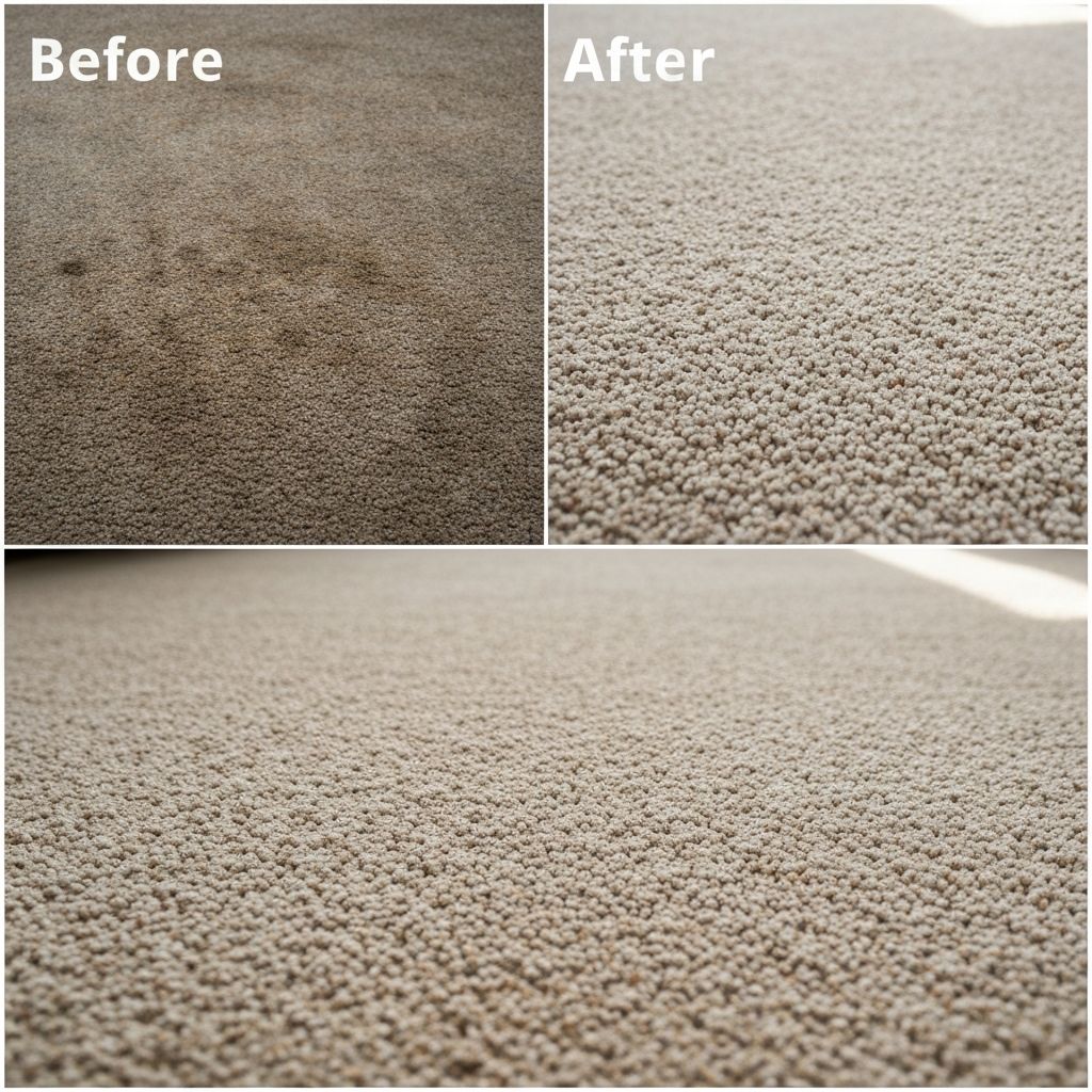 Carpet cleaning result 3