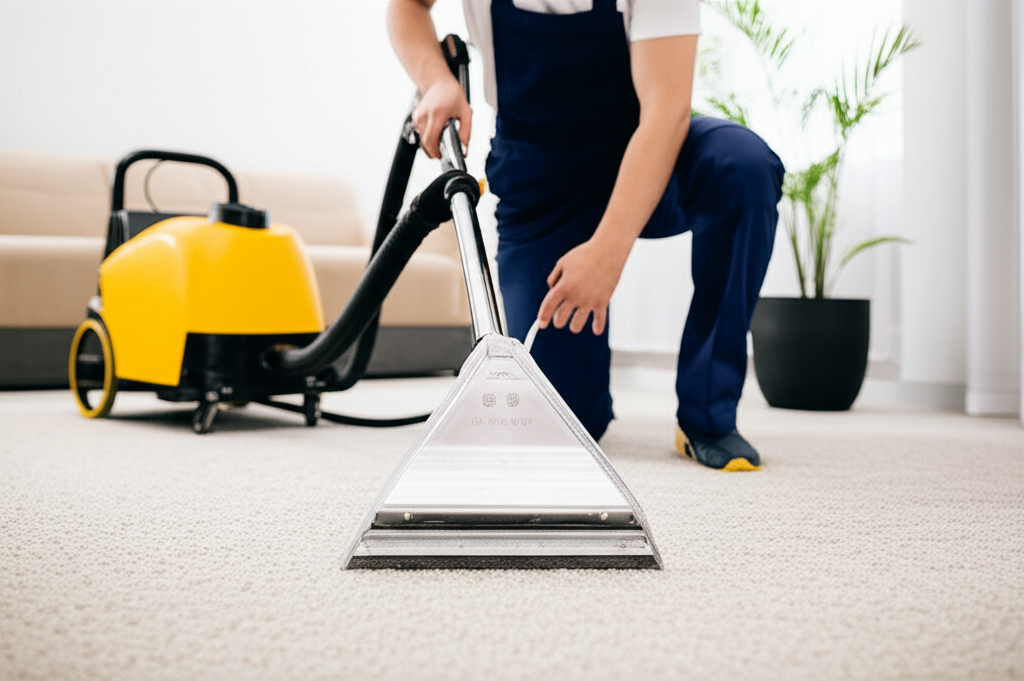 Carpet cleaning result 2