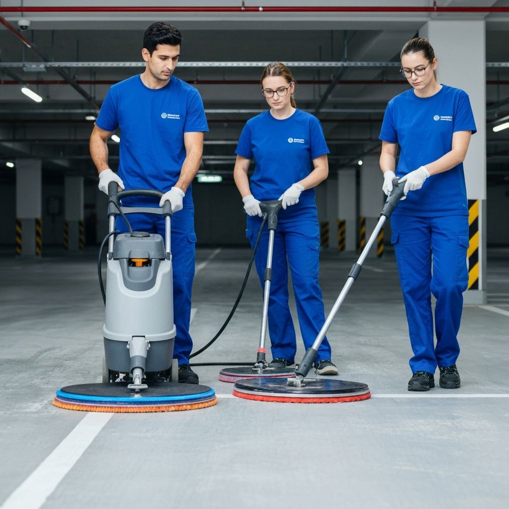 Professional terrace and floor cleaning service